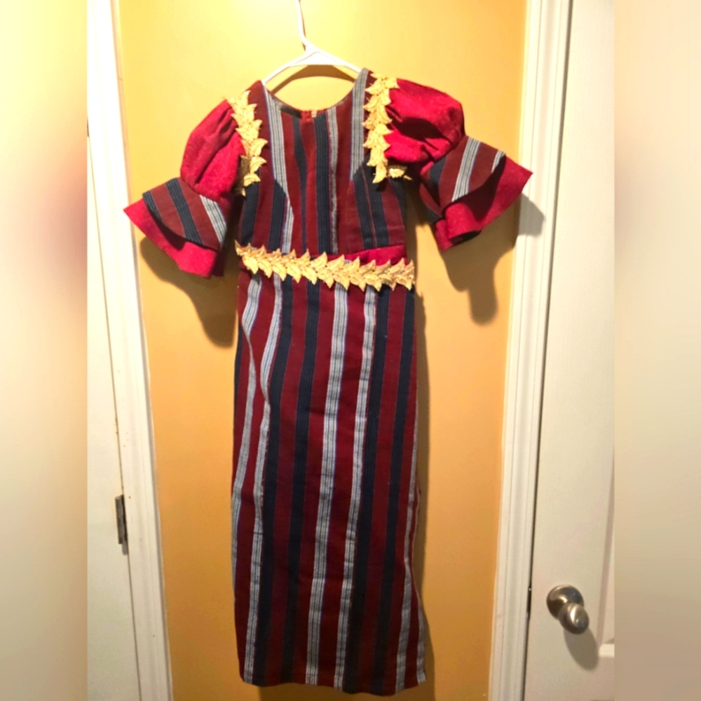 African girls dress with free head tie